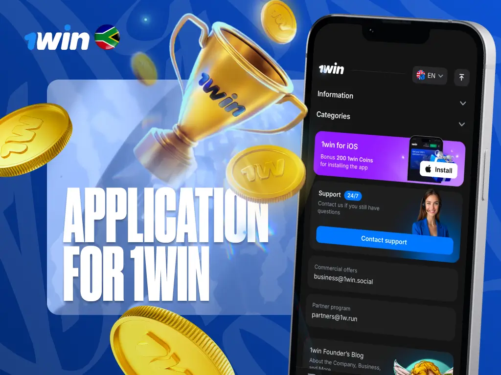 1Win app download instructions