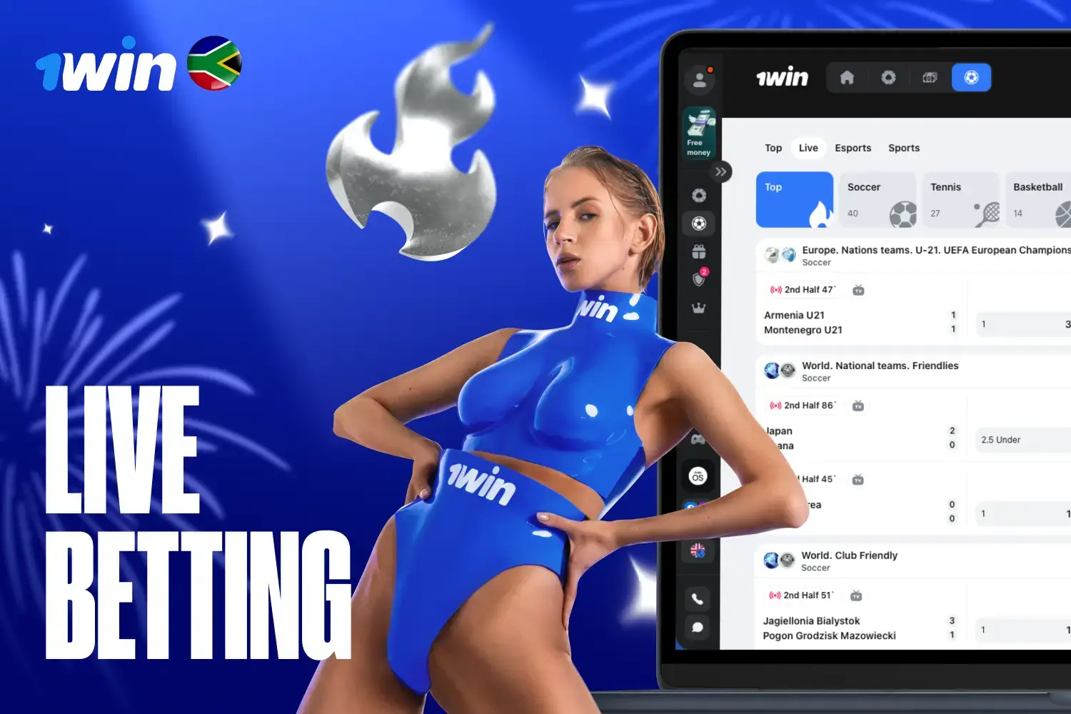1Win sports betting and live odds